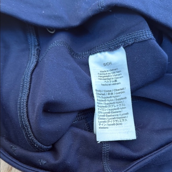 J Crew Navy Biker Athletic Shorts - Picture 3 of 4